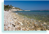 Pebble beach, Kera, Crete. Greece