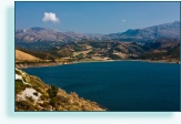 Photo, Potamon reservoir, Crete, greece.